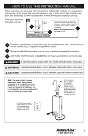 Insinkerator Instant Hot Water Dispenser User Manual